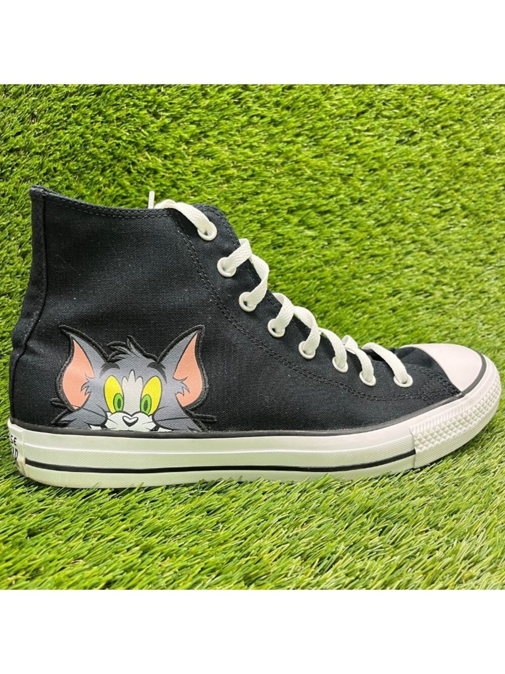 Converse Chuck Taylor All Star Hi Tom & Jerry Men Size 11.5 Black Athletic Shoes